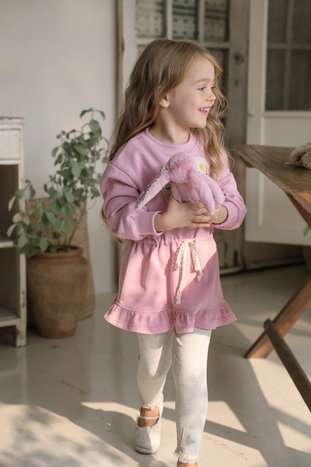 愛心花卉連身裙