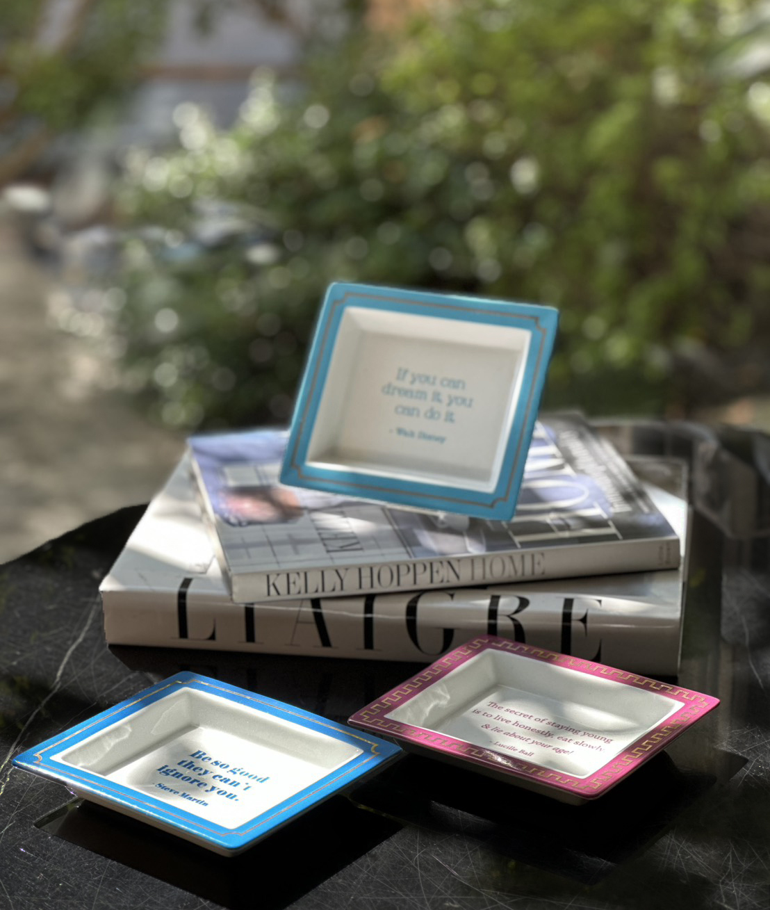 名人語錄托盤禮盒