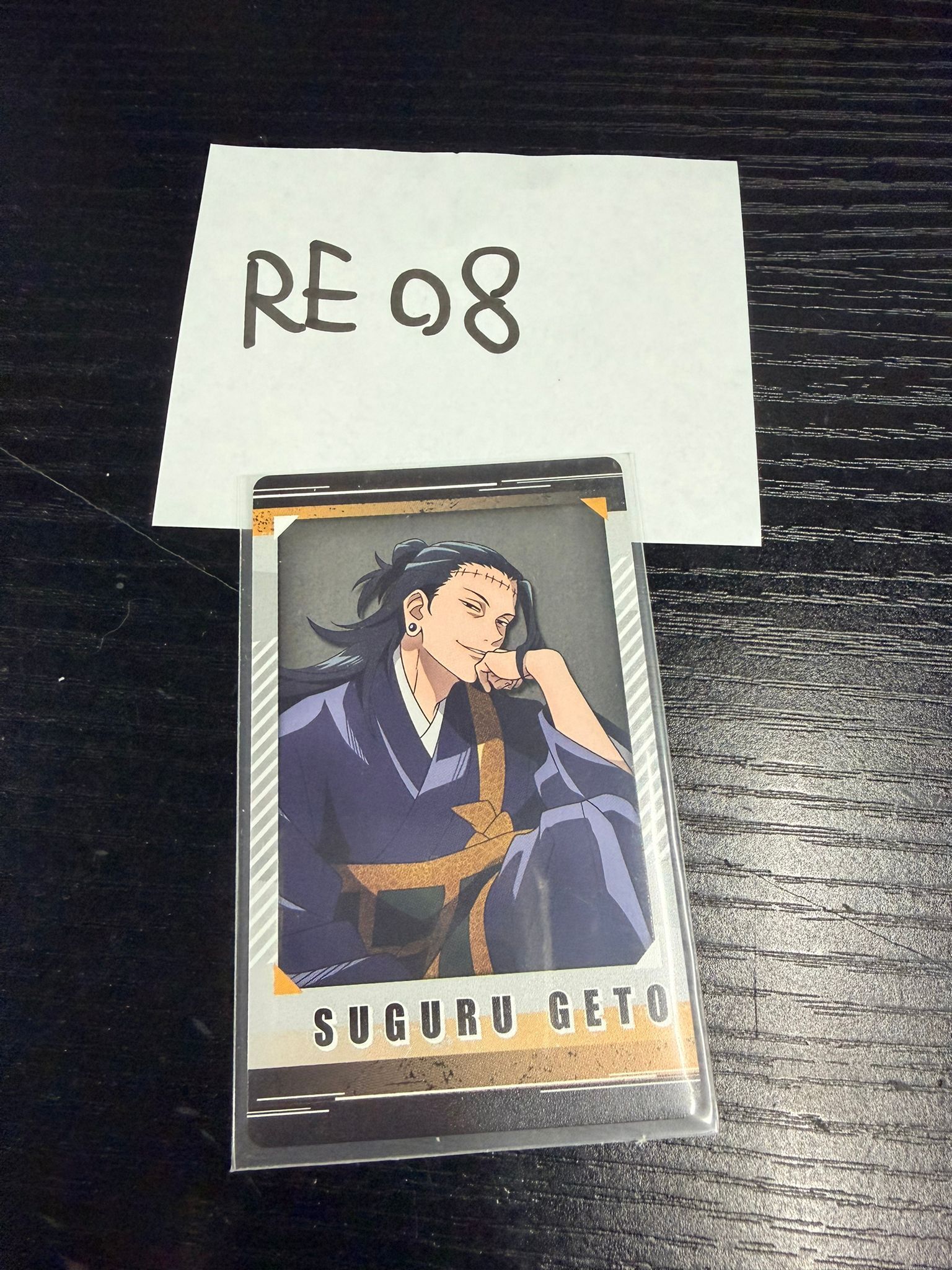 咒術迴戰 傑 小卡 #RE08