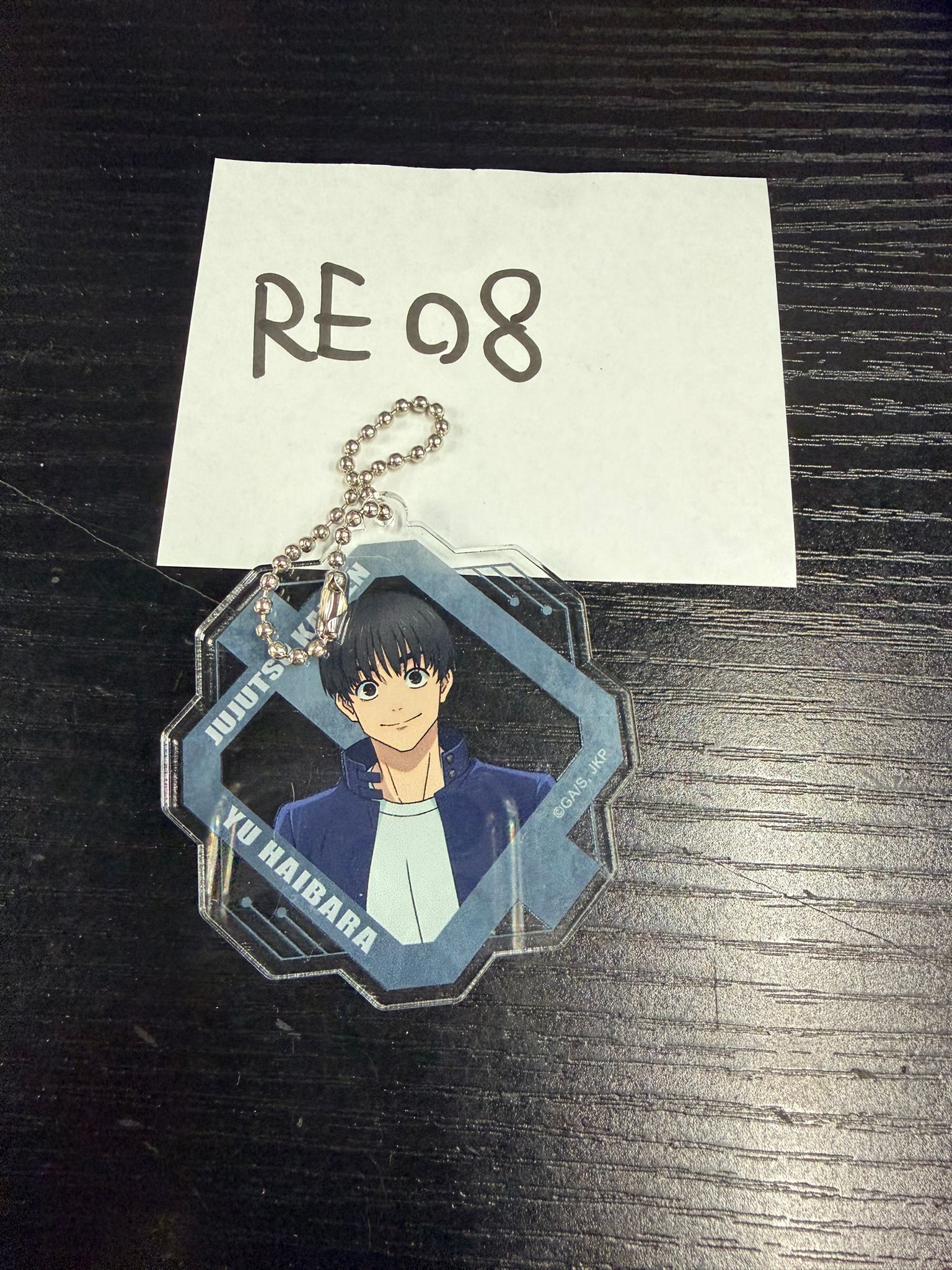 咒術迴戰 灰原 掛件 #RE08