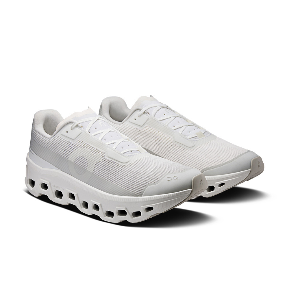 On CloudmOnster Void 全白 透氣 緩震 休閒鞋 運動鞋 男鞋 ON3MG10911200