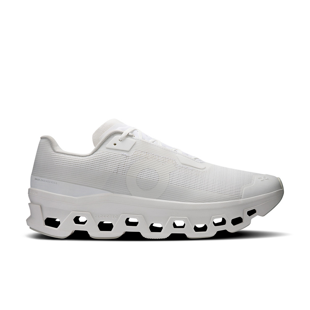 On CloudmOnster Void 全白 透氣 緩震 休閒鞋 運動鞋 男鞋 ON3MG10911200