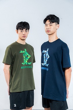 DLIVE 潮流迷彩棉Ｔ恤 00148-HVT (共5色)