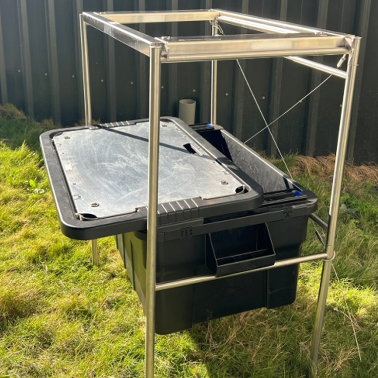 【地域仕事 Territory Task】可調式桌框(適用擴展置物架、IKEA毛巾架)