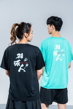 羽球人 - 排汗短T (共6色)