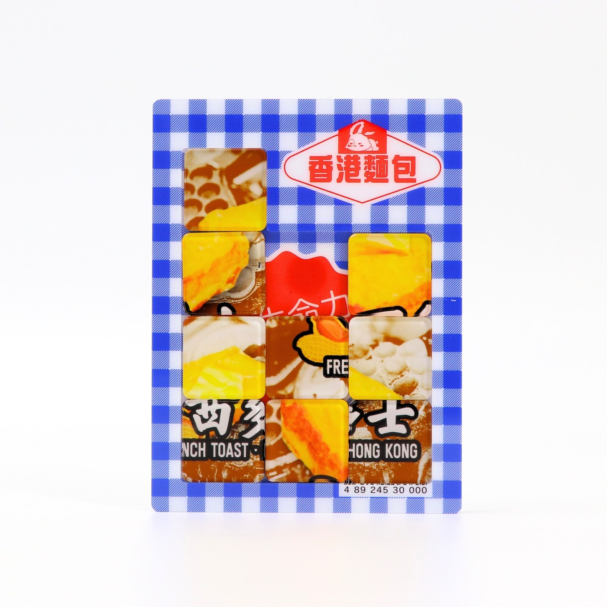 華容道拼圖磁石貼 - 西多士