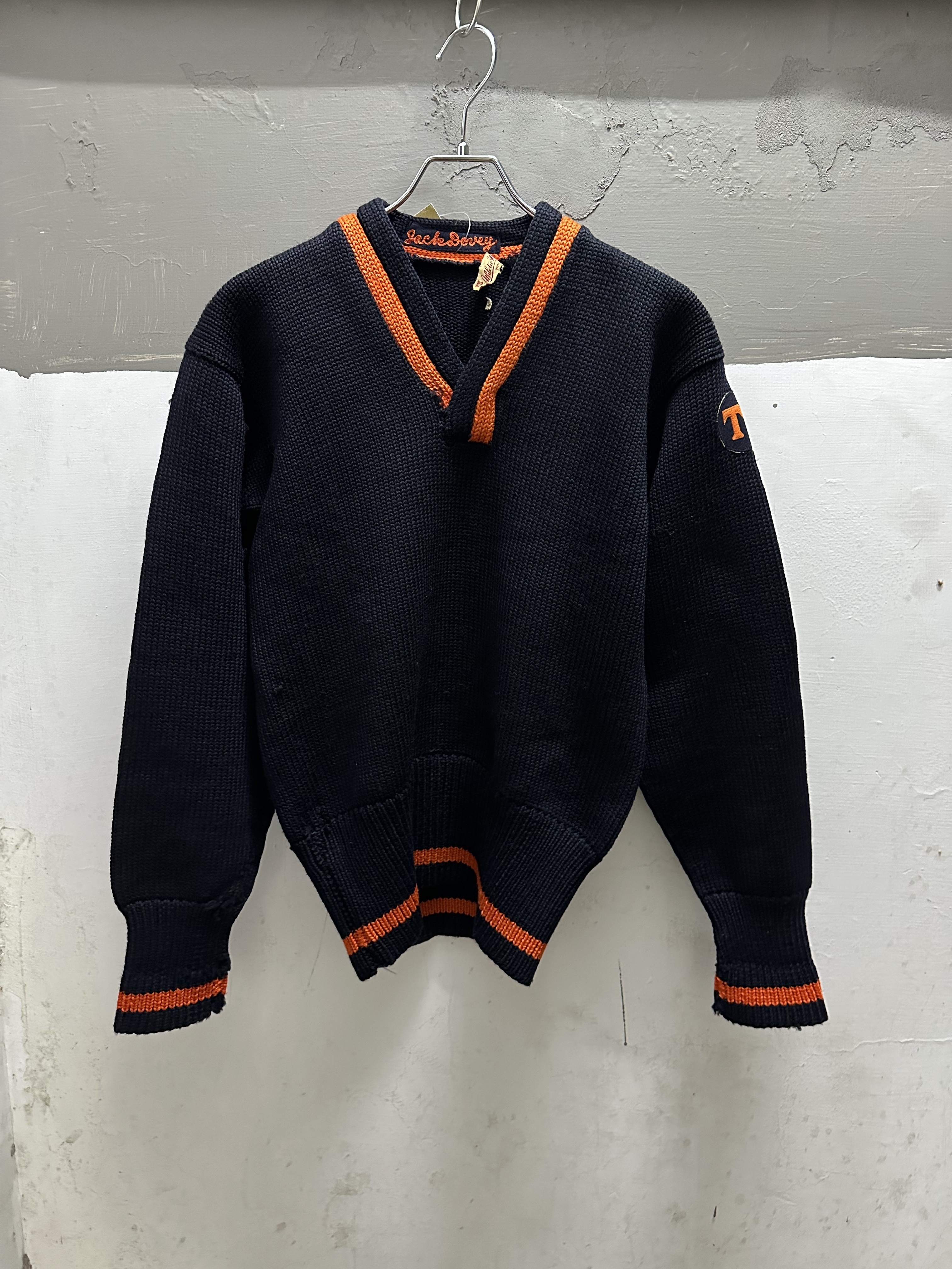 30’s Wool School Sweater