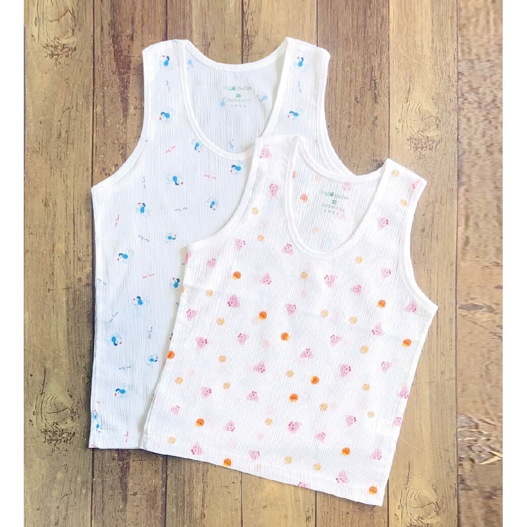 小三福 三福 100%棉兒童竹紗小背心  特價 $50/件