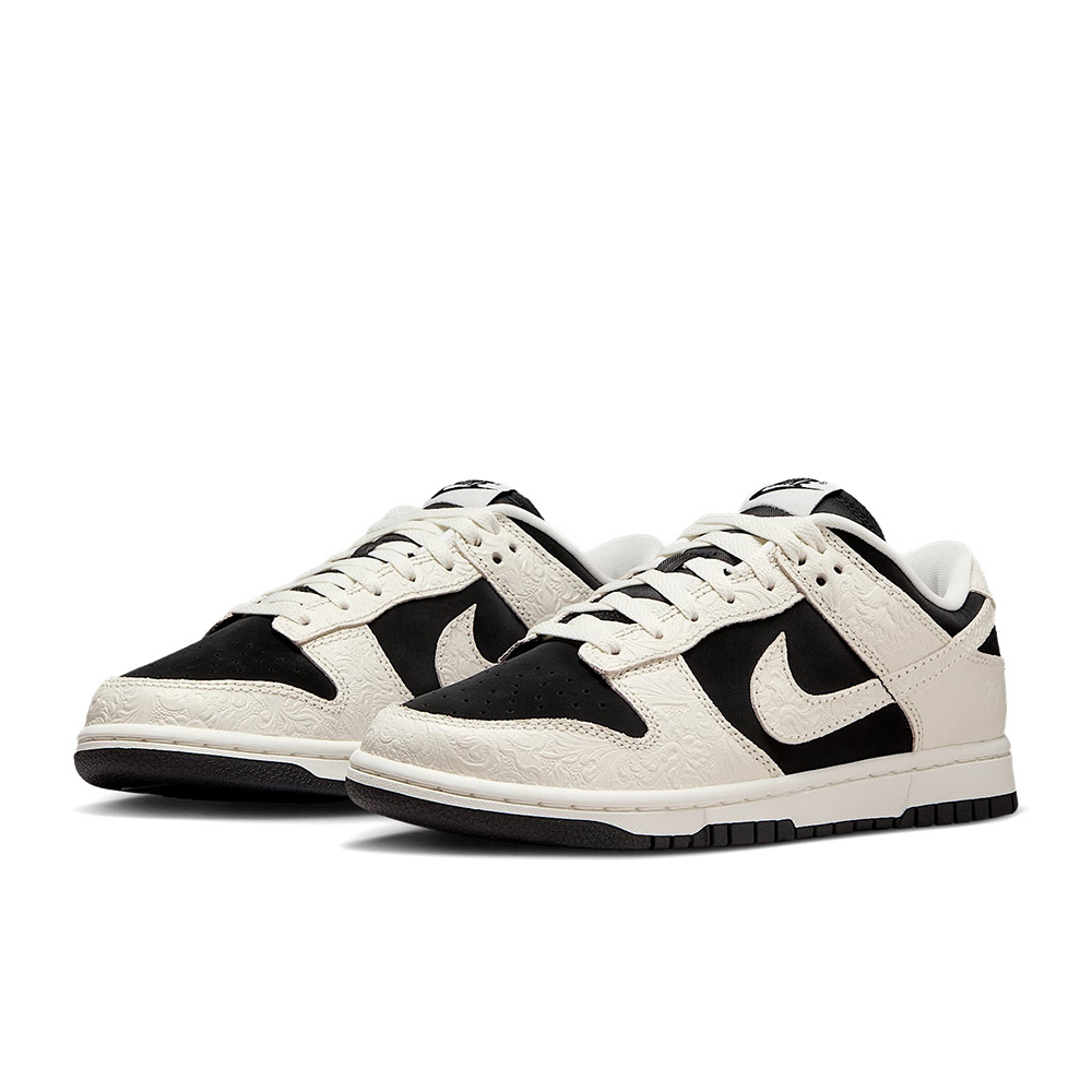 W Nike Dunk Low Embossed Black Sail 黑白浮雕 反轉熊貓 馬年 休閒鞋 運動鞋 女鞋 IF3944-001