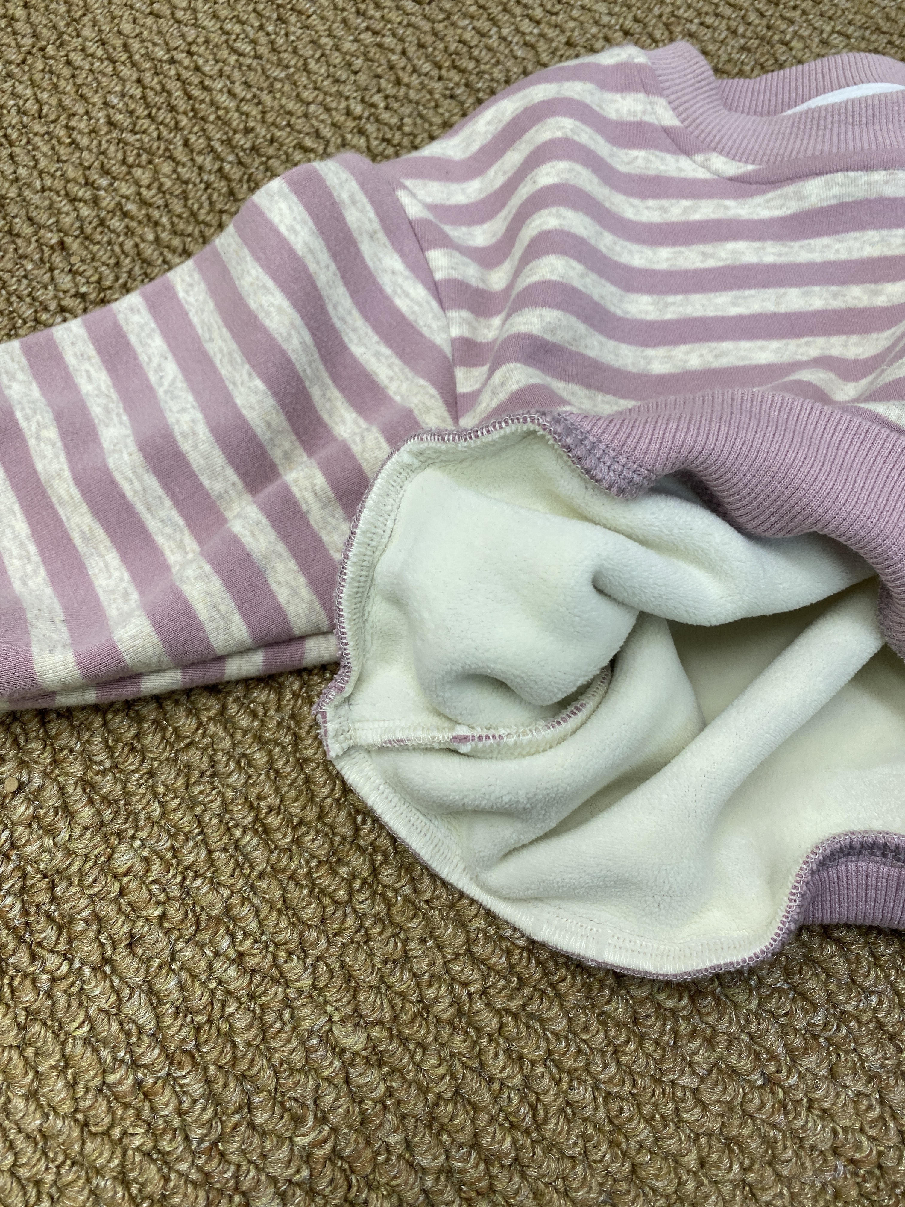 A04050粉色條紋上衣