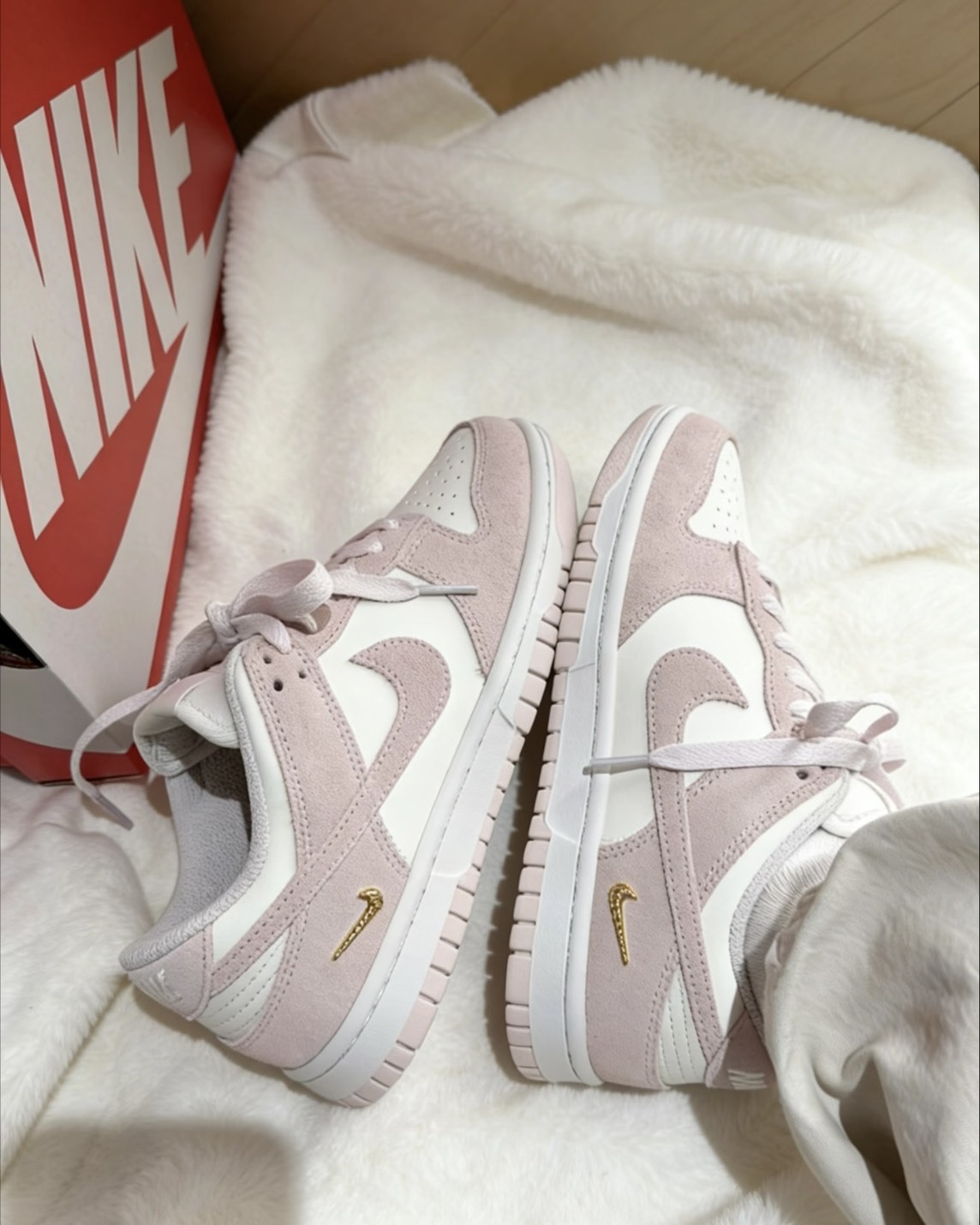 Nike Dunk Low "Pearl Pink" 奶油 淺粉