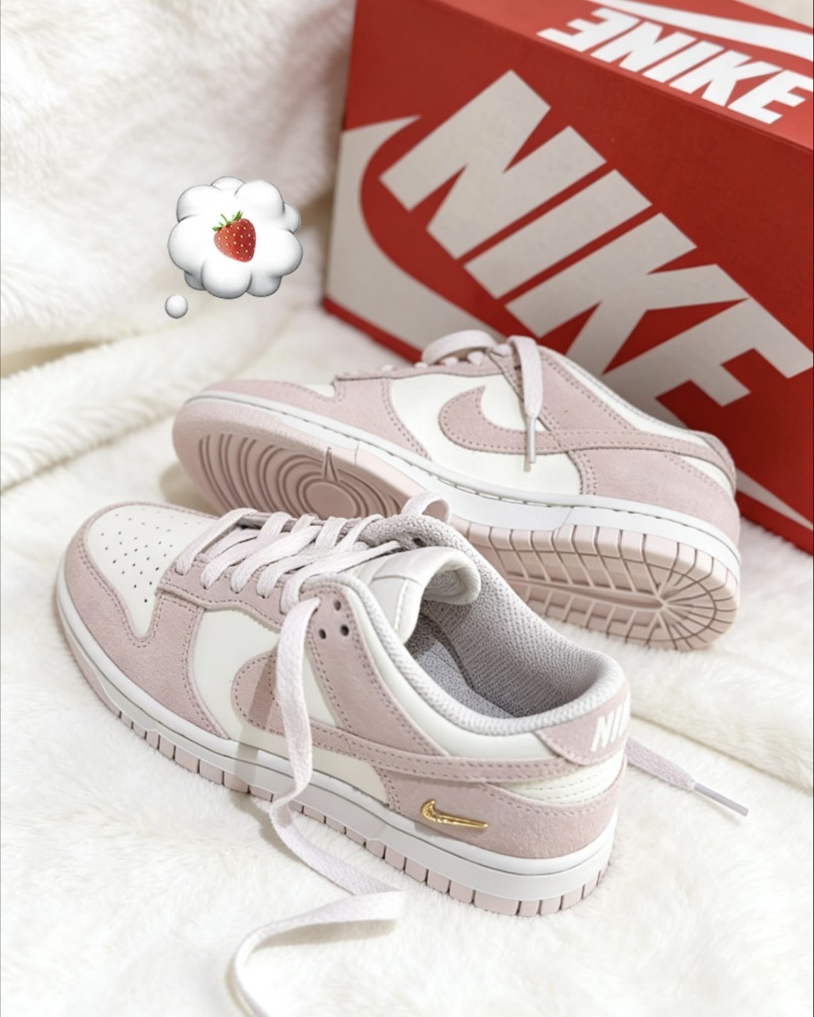 Nike Dunk Low "Pearl Pink" 奶油 淺粉