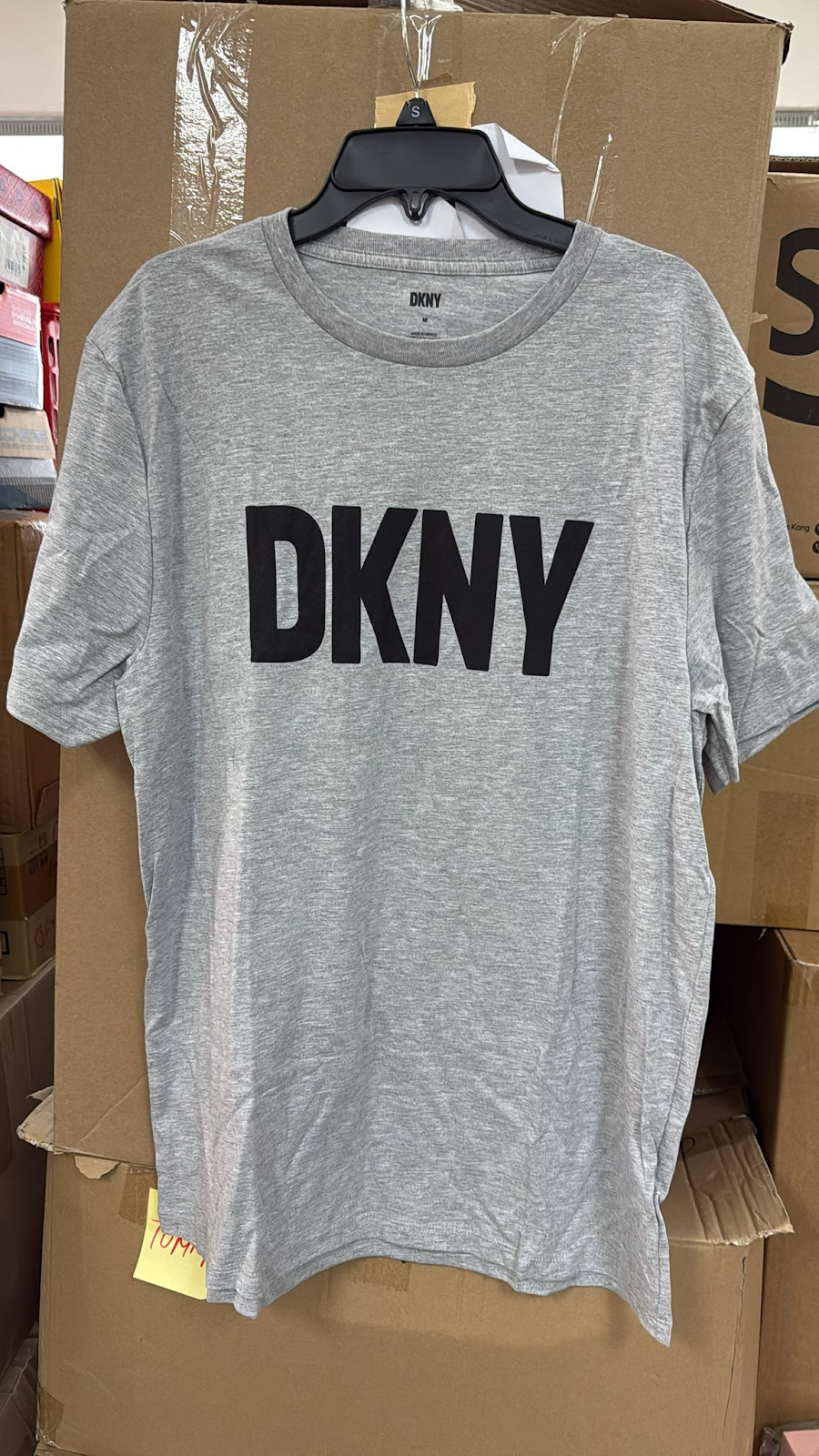 4G128 DKNY 簡約LOGO男裝TEE