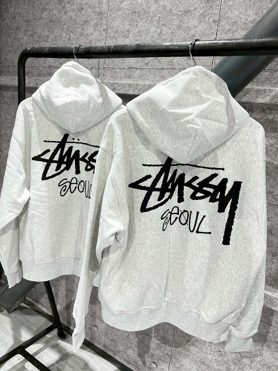 STUSSY 韓國 首爾店鋪限定 拉鍊外套