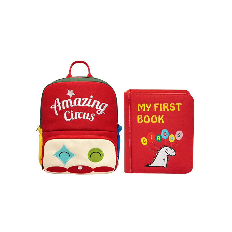 My First Book 蒙特梭利啟蒙布書 第四冊 馬戲團