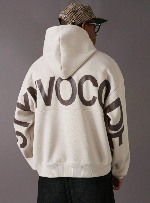 KADMAX大尺碼 - 大碼加大印花特殊考克休閒帽TEE〈KSMS2739〉