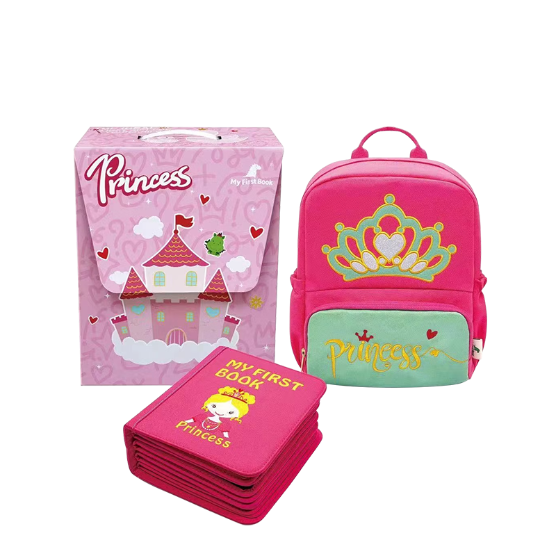 My First Book 蒙特梭利啟蒙布書 特別冊 粉色公主