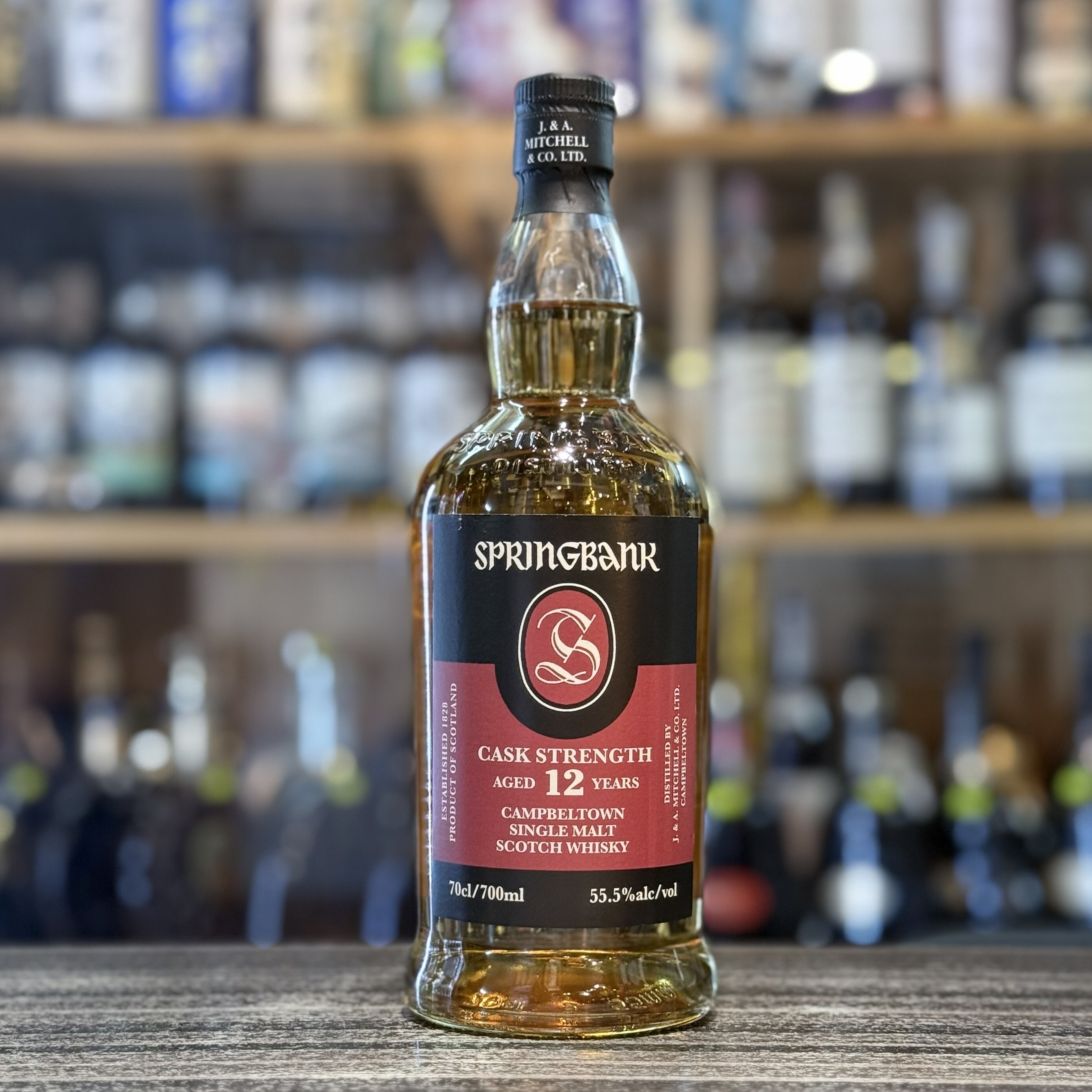 SPRINGBANK CASK STRENGTH 12年 700ml Springbank 12 Year Old Cask Strength Batch 28