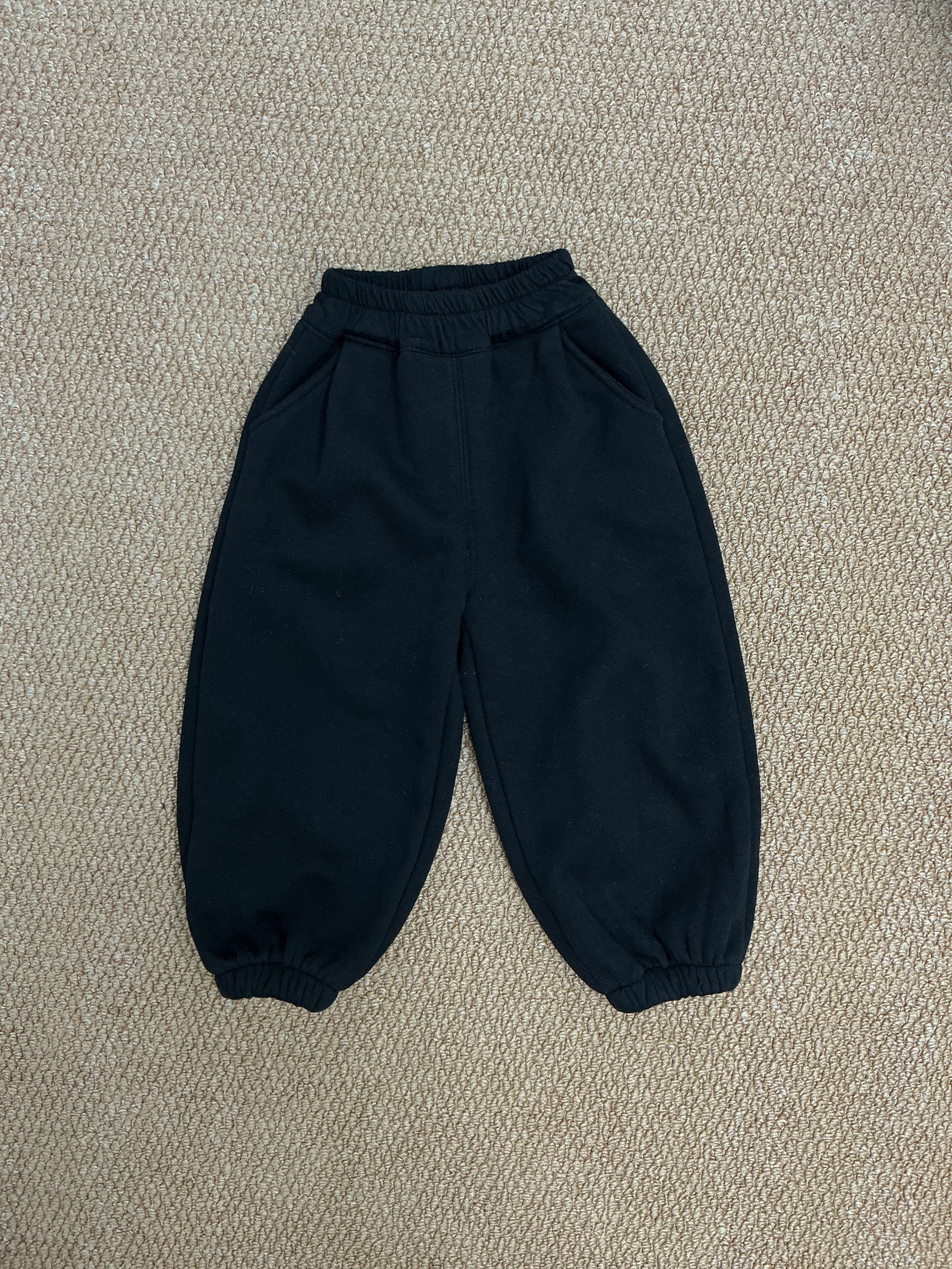 A04055加絨縮口棉褲