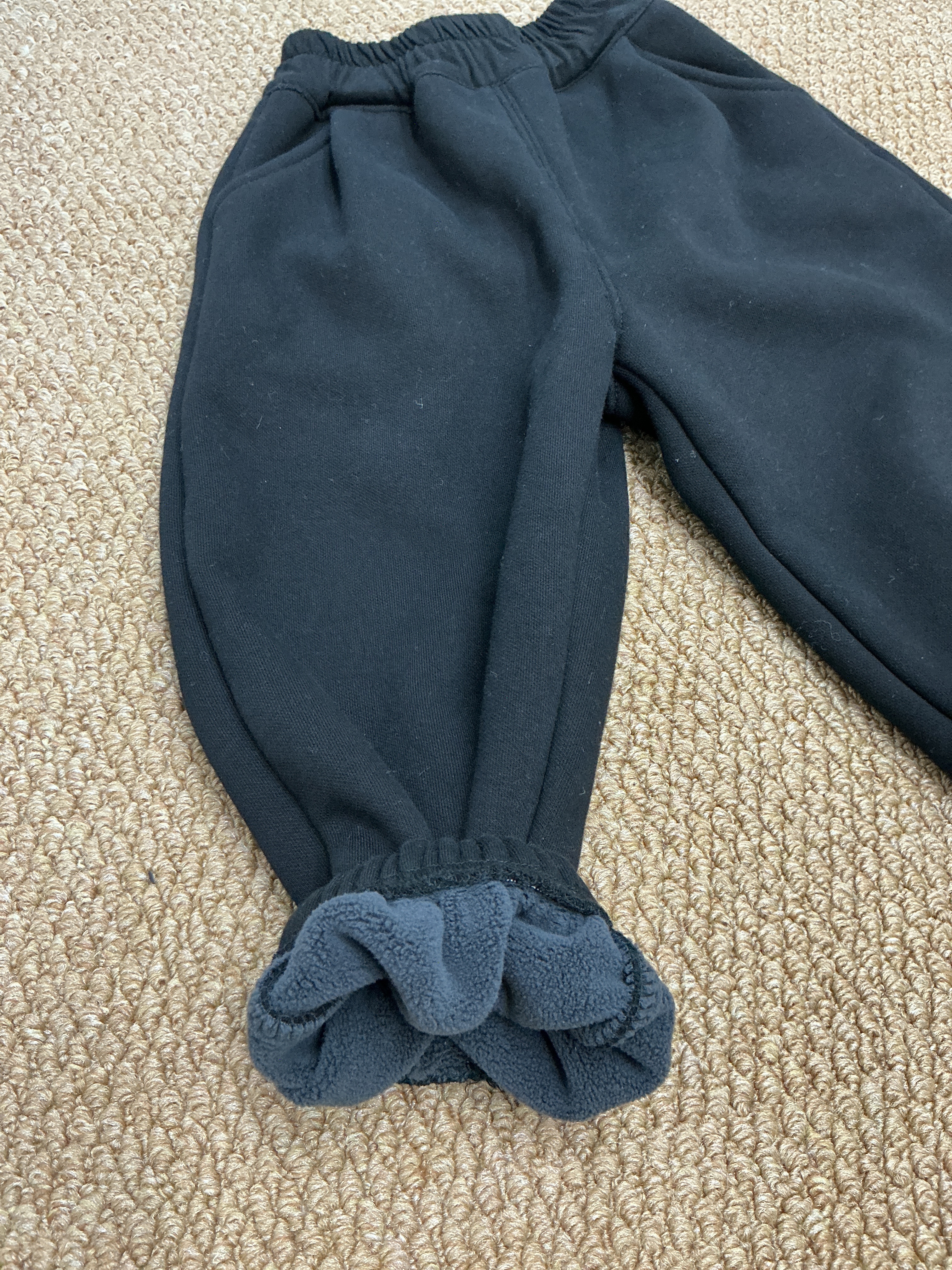 A04055加絨縮口棉褲