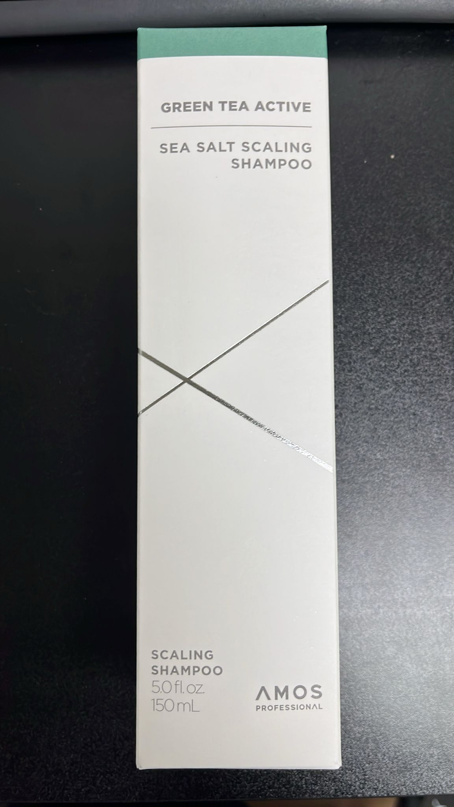 4G141 AMOS PROFESSIONAL 防脫綠茶煥活海鹽頭皮輕盈洗髮水150ml exp:2027-11-14