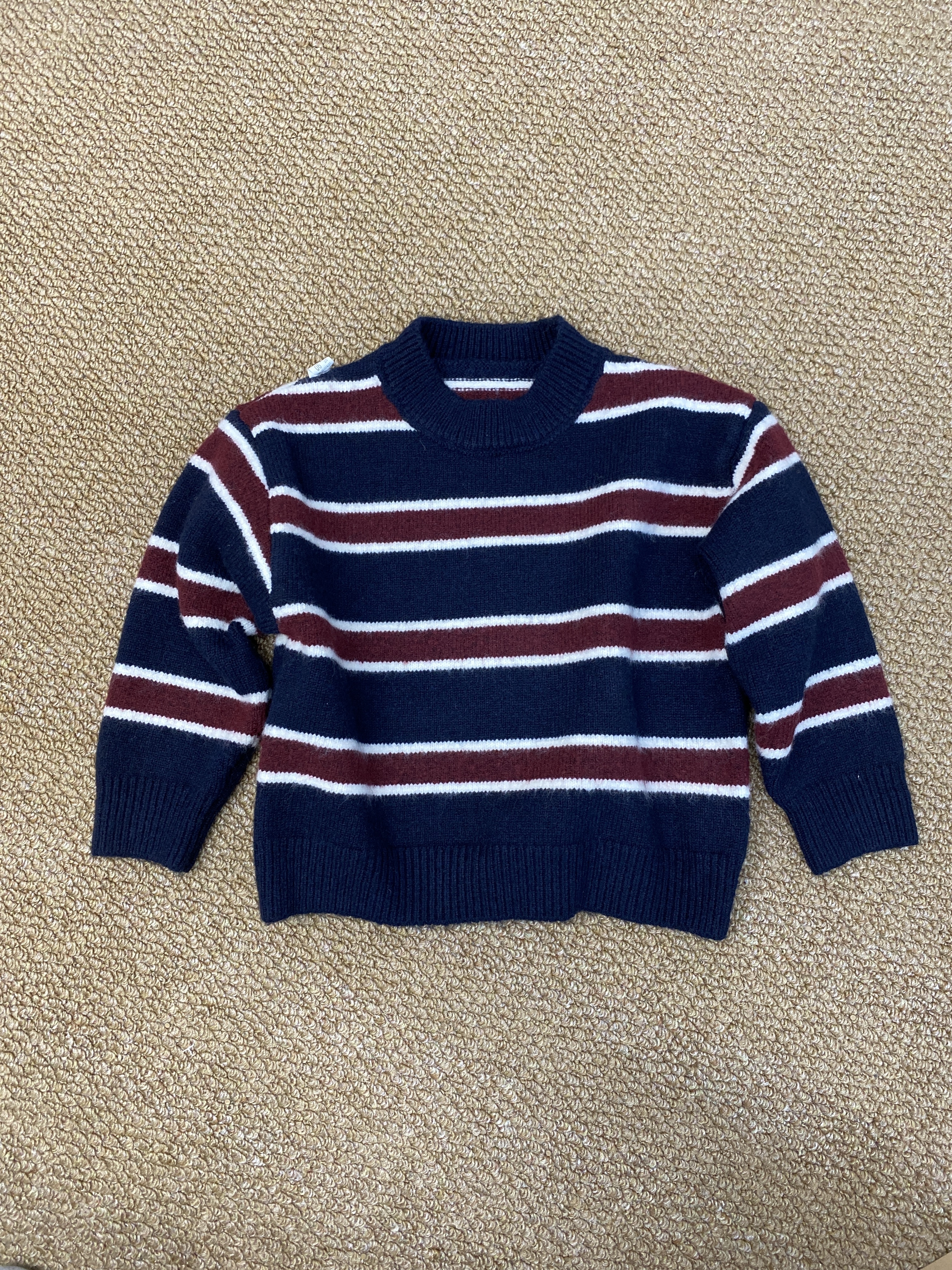 A04056條紋針織上衣