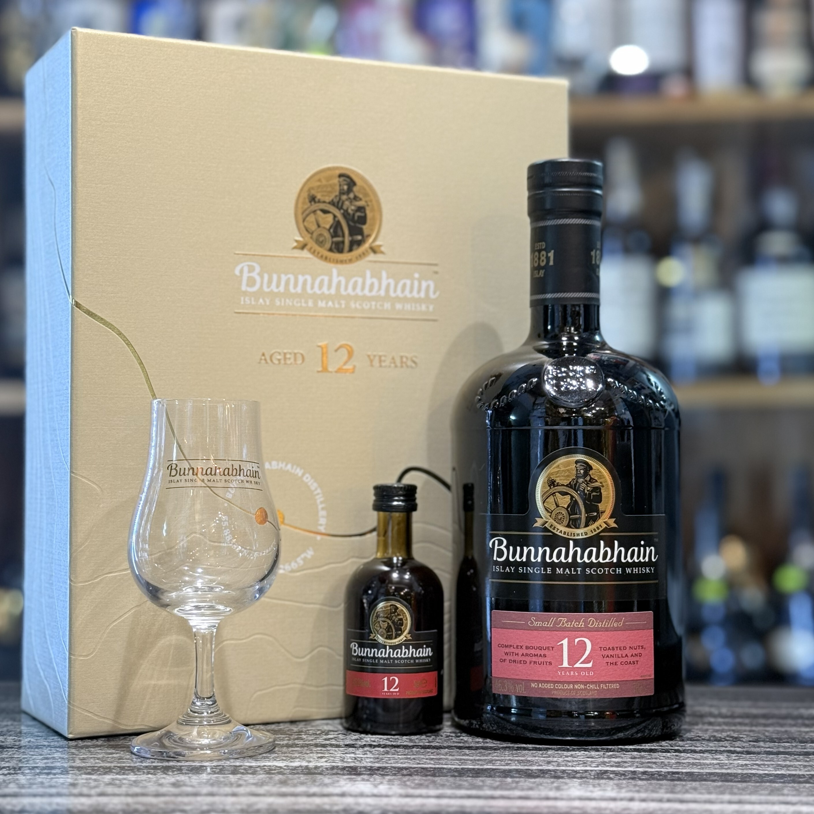 Bunnahabhain 布納哈本12 Year Old Single Malt Whisky 禮盒裝