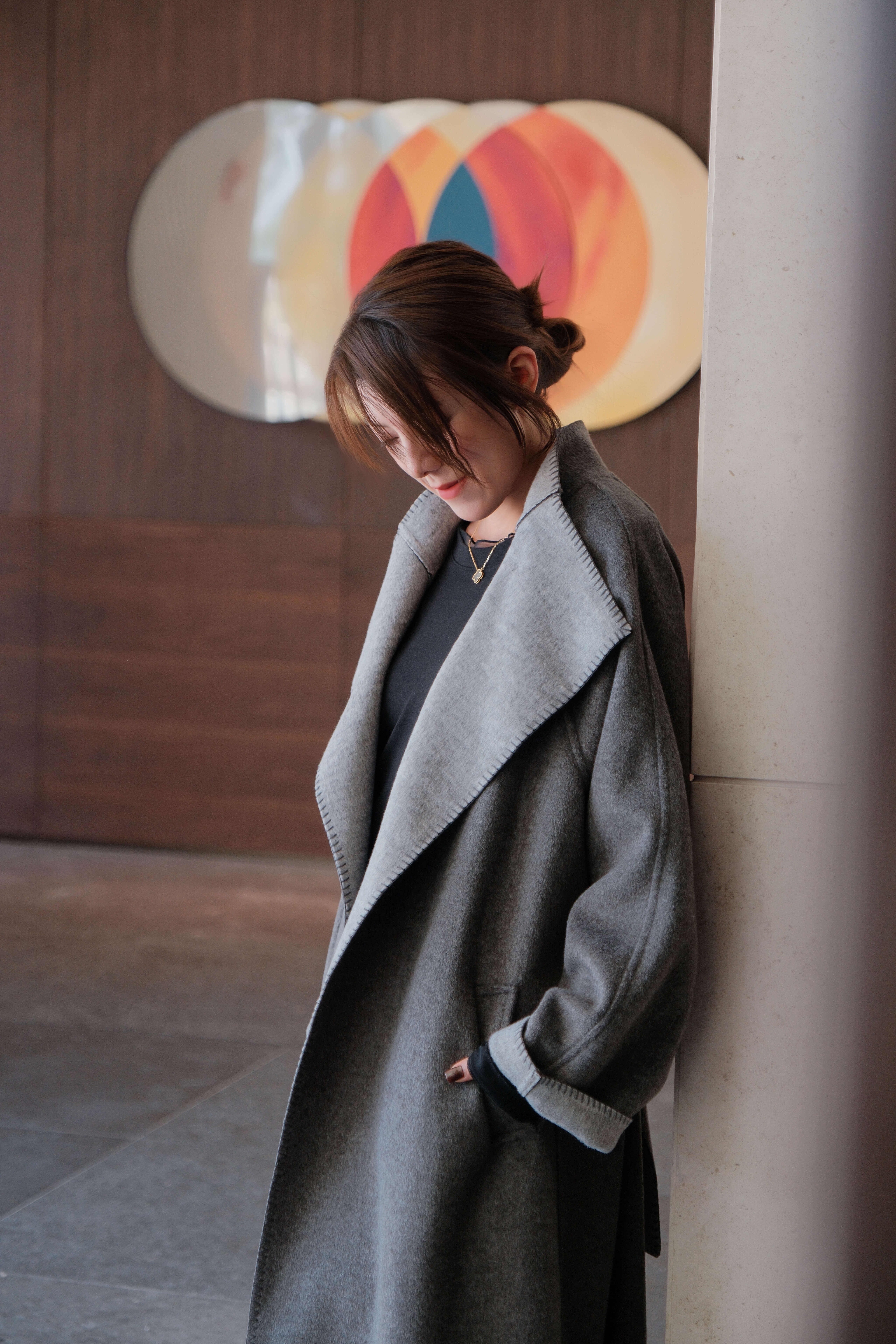 Draped Wool and Cashmere-Blend Felt Belted Coat_JK261L33