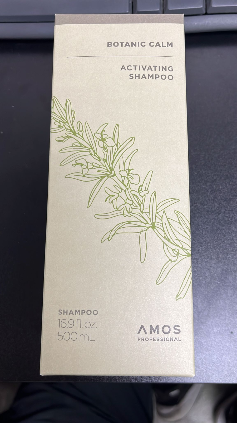 4G153 AMOS PROFESSIONAL 植物舒緩賦活洗髮水500ml exp:2028-01-09