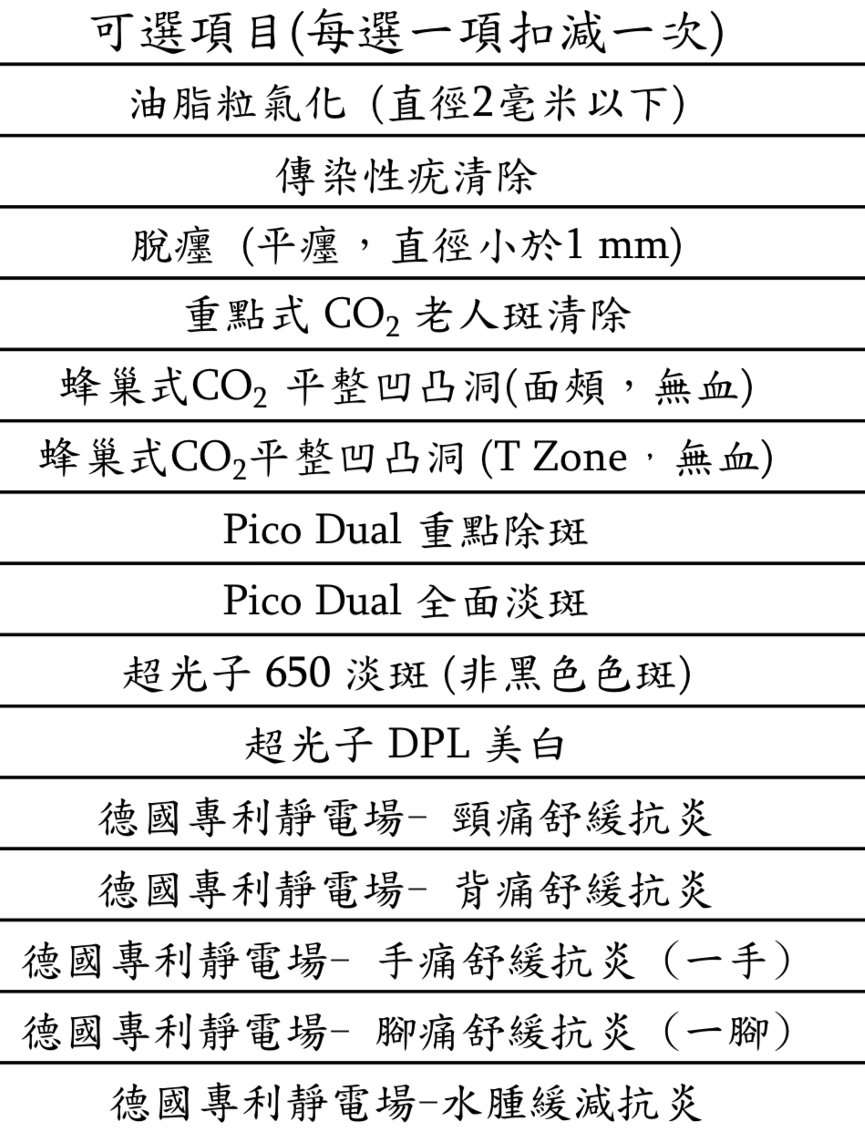 A1 香港去斑中心 - Reset淨顏緩痛優惠 （一套6+1次）
