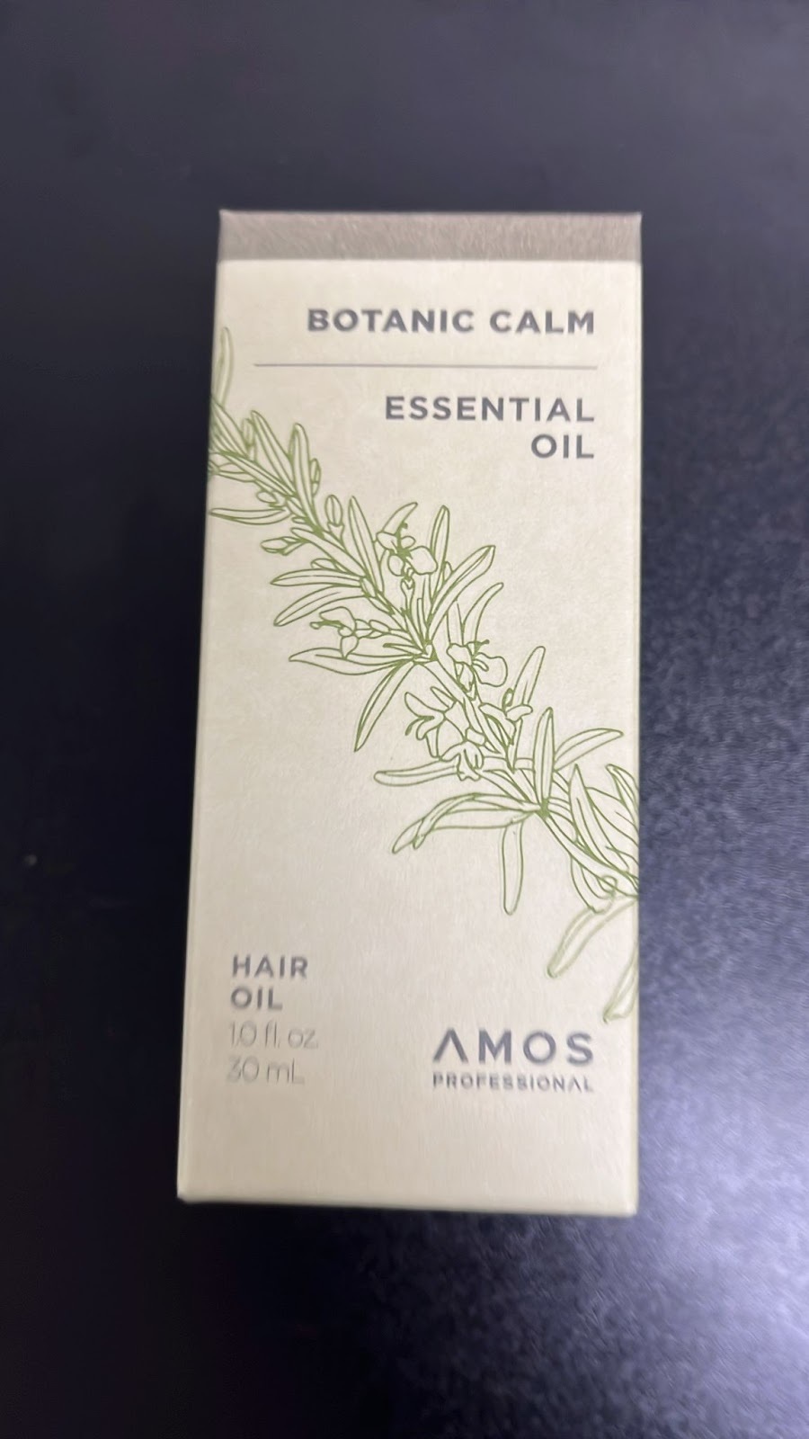 4G156 AMOS PROFESSIONAL 植物舒緩注能精油30ml exp:2027-10-24