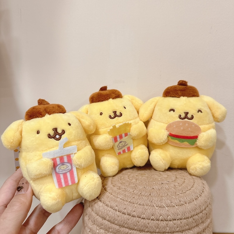 《01152》速食系列布丁狗吊飾