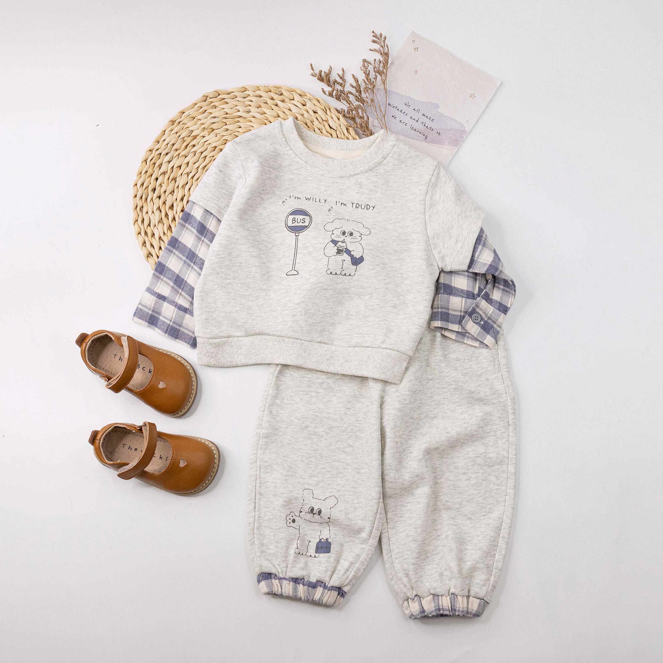 【H55942】捲毛狗狗等巴士套裝