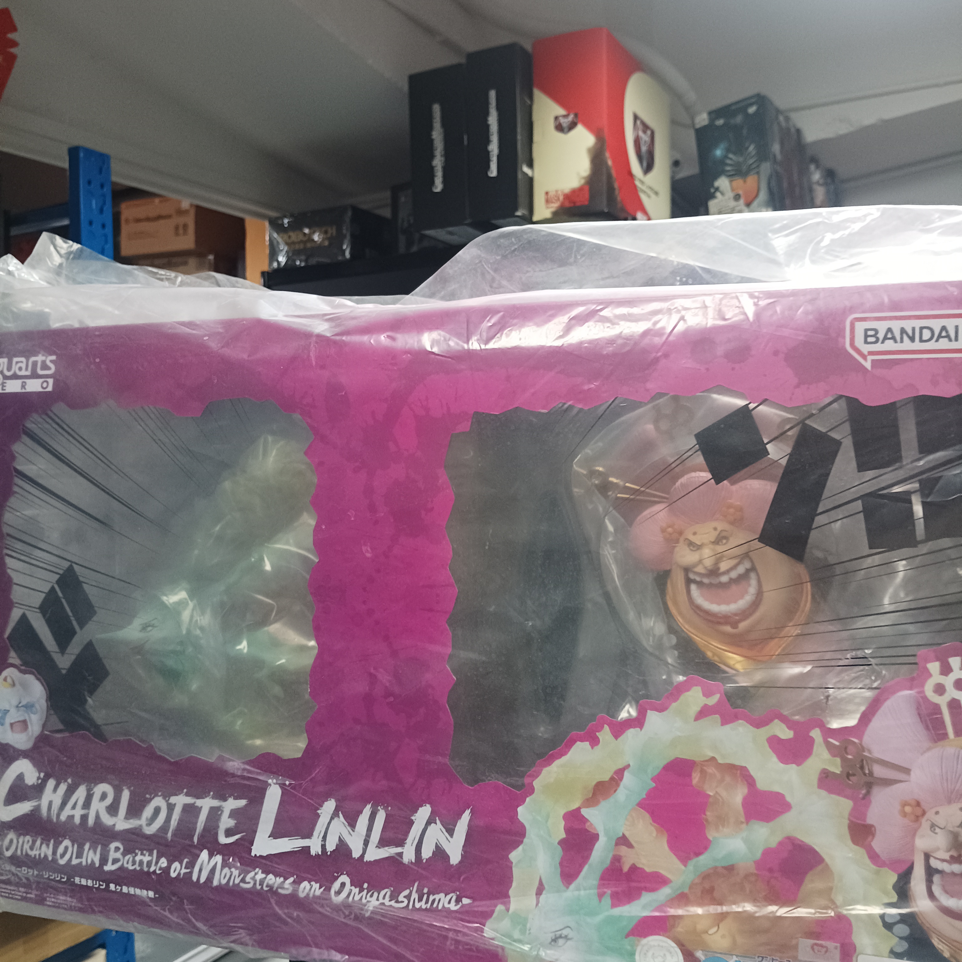 其它-海賊王 Figuarts ZERO 超激戰EXTRA BATTLE 夏洛特·莉莉- 花魁玲子鬼島怪物決戰－