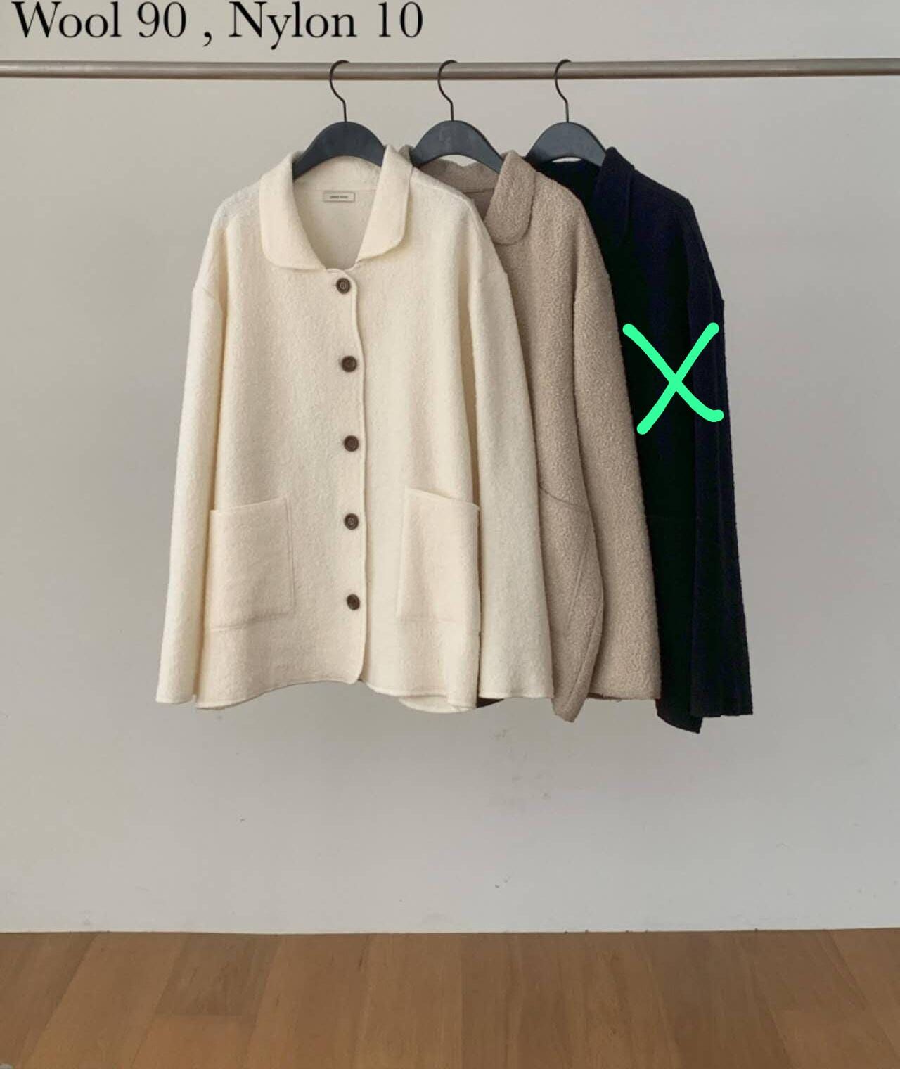 DR5440 軟綿綿羊毛外套 *特價* (優惠碼同充值購物金不適用)