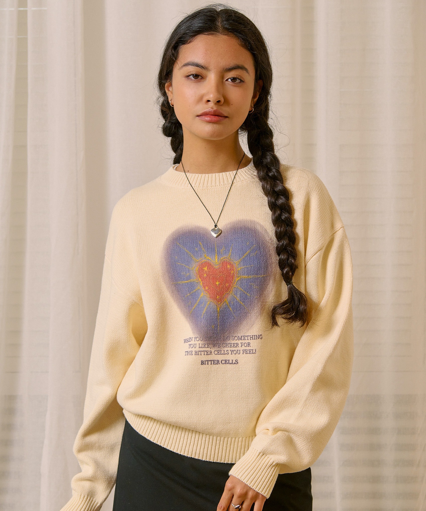 BITTER CELLS Starry Sweater