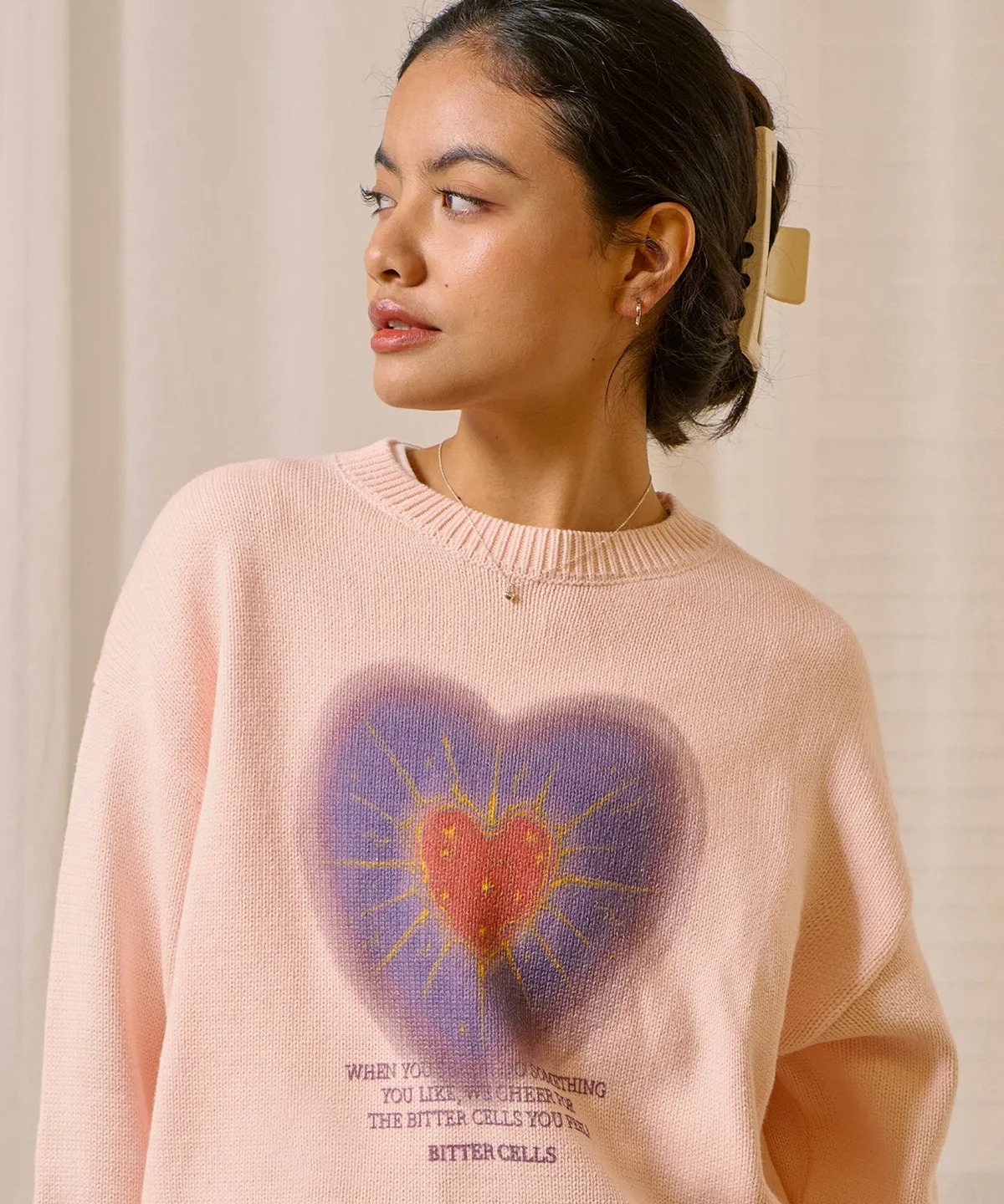 BITTER CELLS Starry Sweater