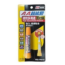 Aron Alpha AA 超能膠- 多用途全效型Extra  (黃色) 2g