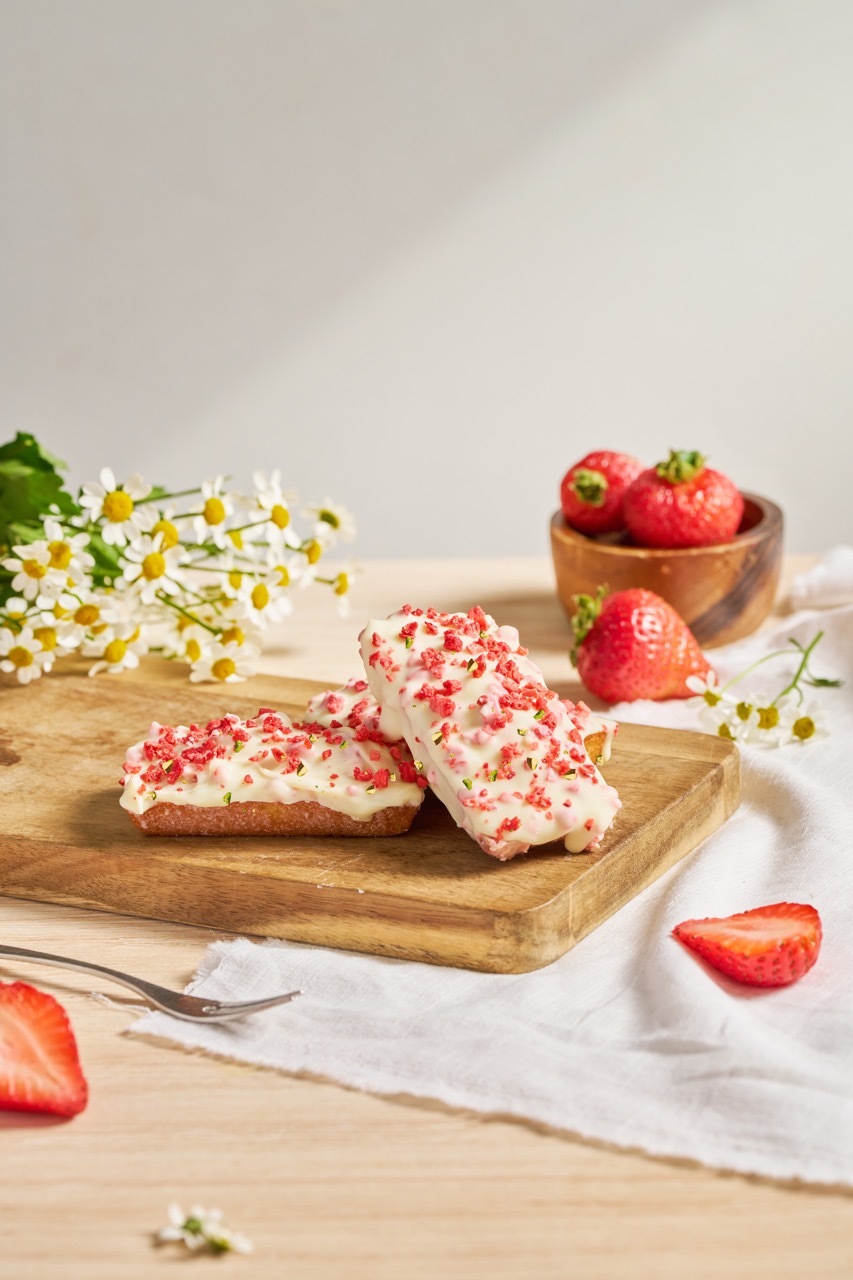 草莓季新品 - 點點莓好費南雪6入/盒（常溫/冷藏/冷凍出貨）