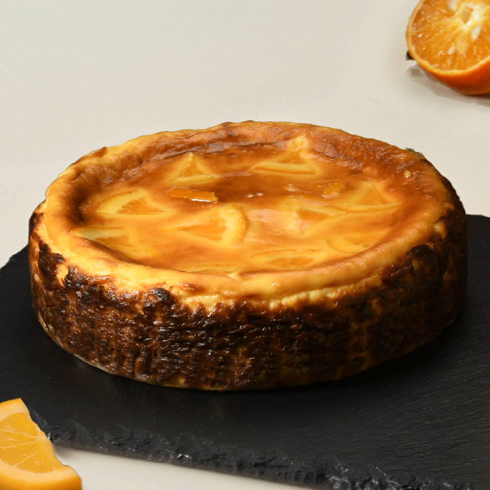 橙光橘香巴斯克生起司