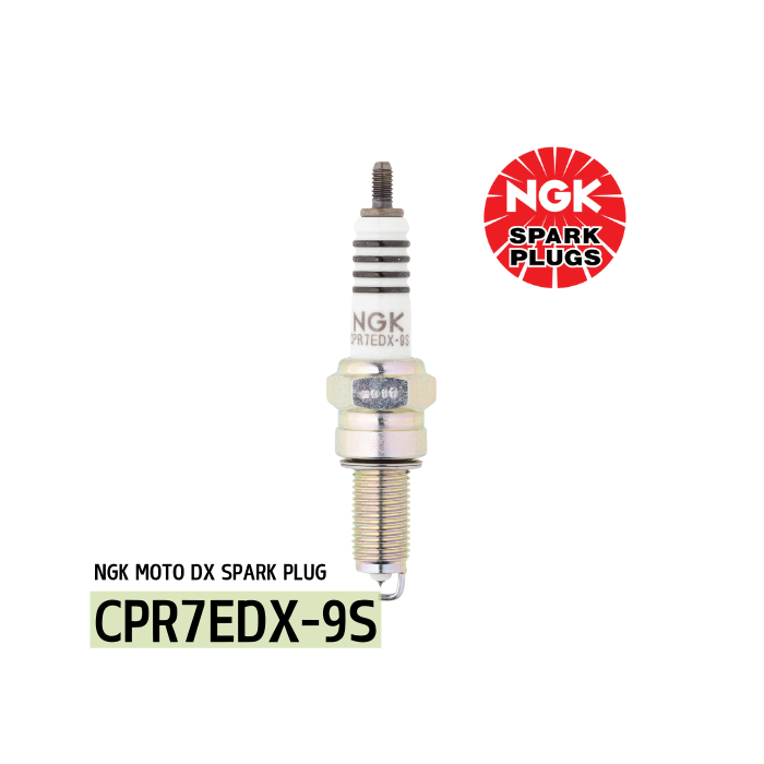 NGK MOTO DX SPARK PLUG 釕金火咀 - CPR7EDX-9S (96553)