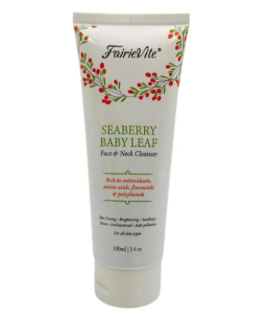 PP2026-E59-nutrioG fairieVite 海棠果(沙蕀籽) 嫩葉潔面霜 (100ml)（EXP:2026.10）（清倉貨品不退不換以不影響實際使用為準，現貨可新蒲崗倉庫即取）