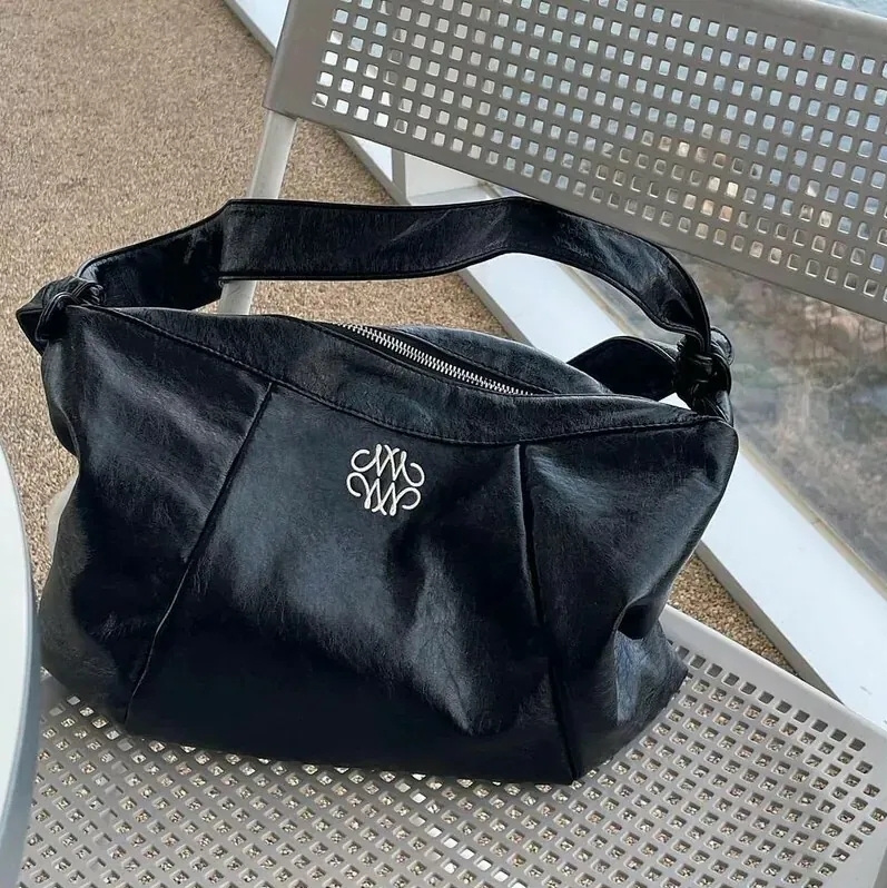 韓國 Nick & Nicole SQUARE SHOULDER BAG 方形綁帶包包 手提/側背/肩背包