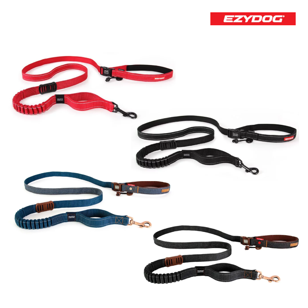澳洲EzyDog | 零拉力牽繩210公分 防暴衝