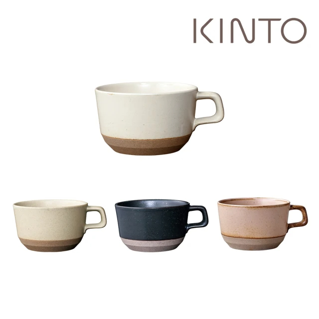 KINTO-CERAMIC LAB 寬口馬克杯,口徑較大的馬克杯款式,大小適中,提把握感舒適。
