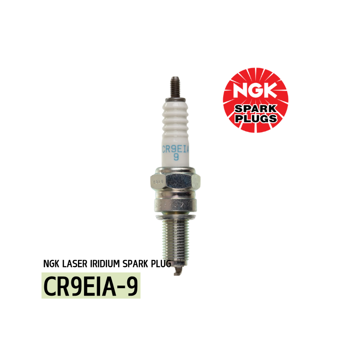 NGK LASER IRIDIUM SPARK PLUG 鐳射銥金火咀 - CR9EIA-9 (6289)