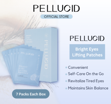 PP2026-E68-Pellucid Bright Eyes Black Truffle Lifting Patches - 7 Pairs (EXP:2027.1) 消除黑眼圈 保湿补水细纹 眼袋 提拉（清倉貨品不退不換以不影響實際使用為準，現貨可新蒲崗倉庫即取）