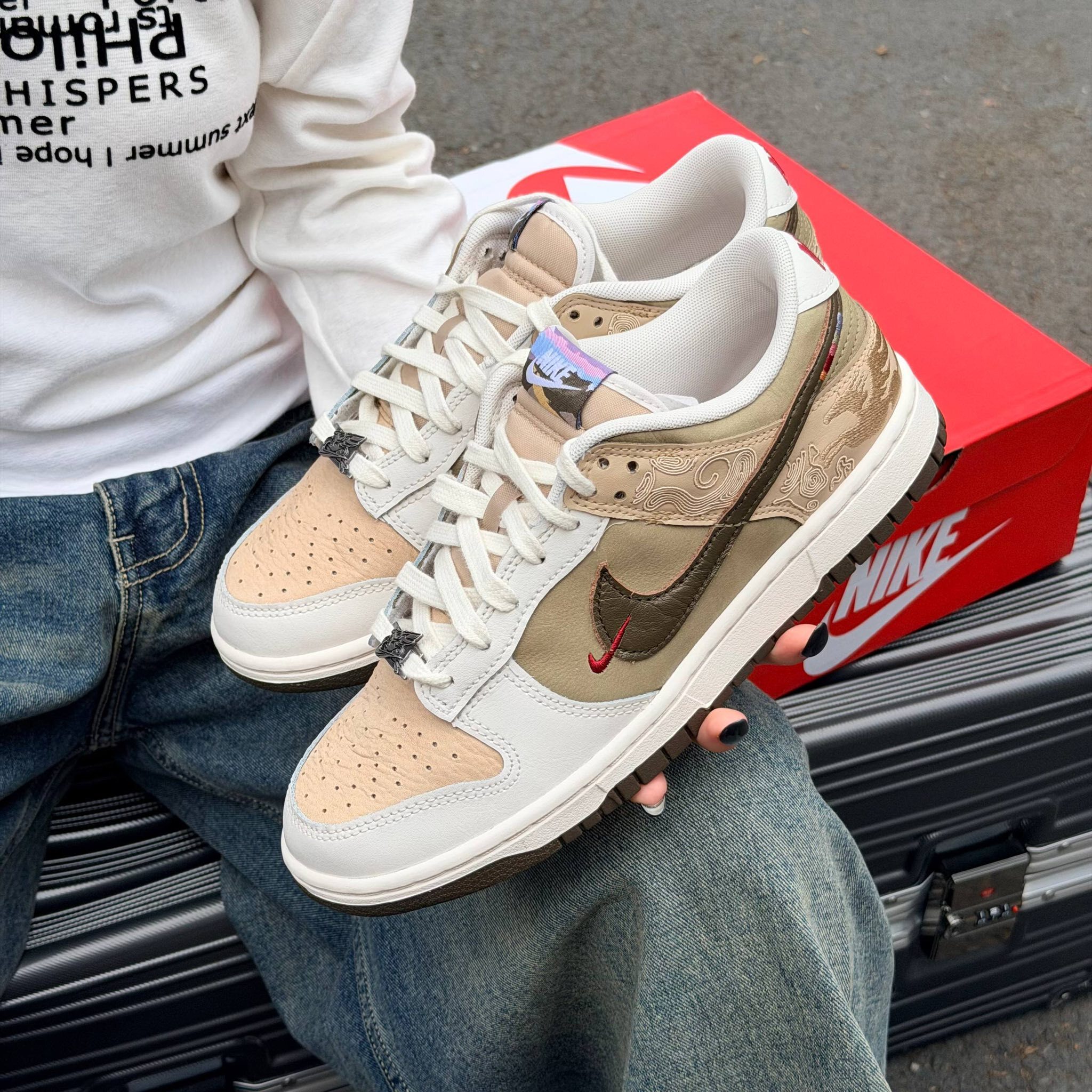 NIKE DUNK CNY 2026 新年限定 馬年 蛇年 刺繡 休閒鞋 IQ1118-220