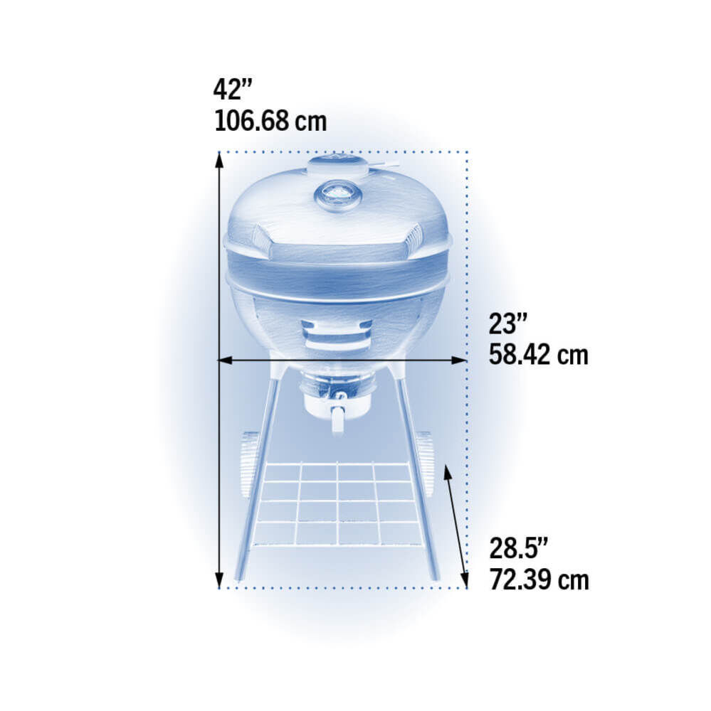 Napoleon PROFESSIONAL 22 CHARCOAL KETTLE-PRO22K-LEG-3