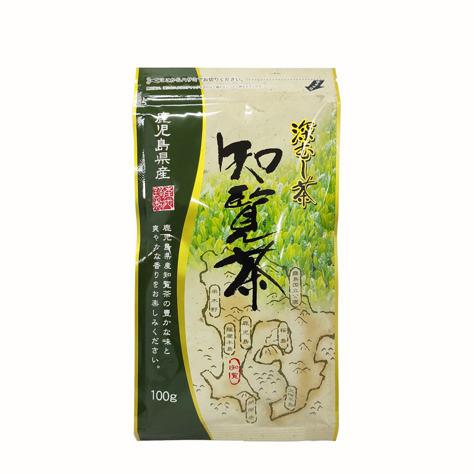 深蒸綠茶茶葉 知覽茶茶葉  100g/包 最佳食用日期：2026/4/10